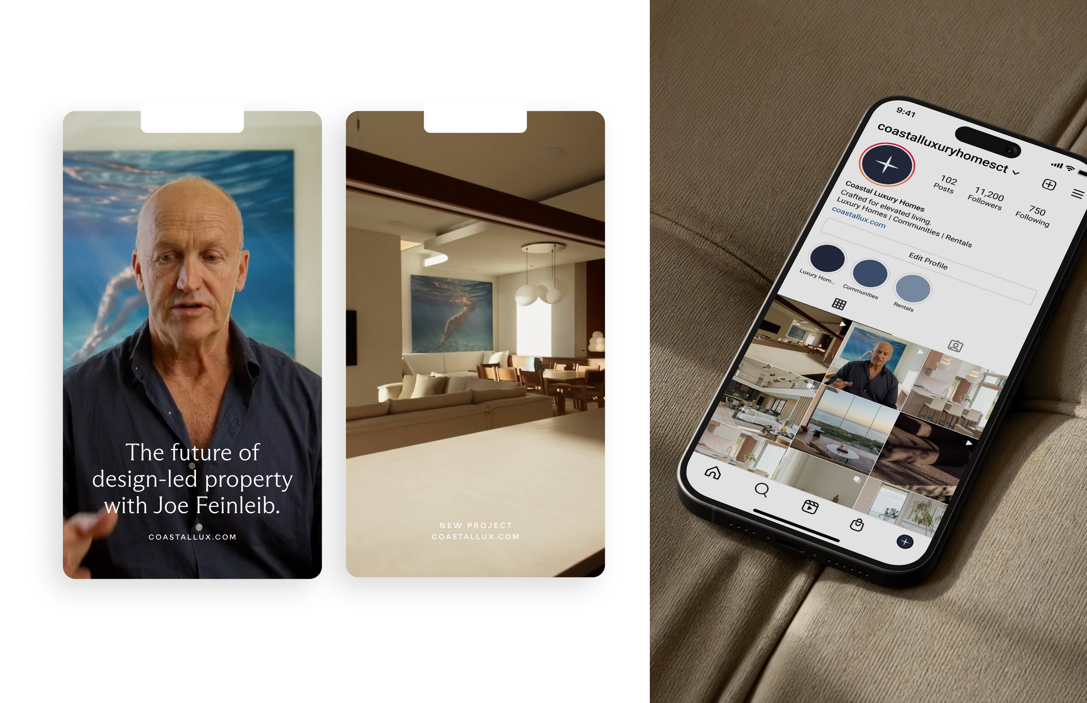 Person sitting on couch working on laptop